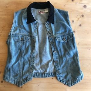 BIll Blass Vintage Jean Vest